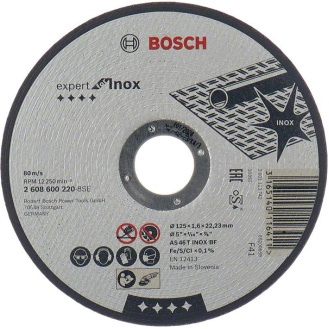 Bosch Trennscheibe gerade Expert for Inox AS 46 T INOX BF, 125 mm, 1,6 mm-Beschreibung lesen
