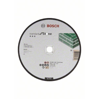 Bosch Trennscheibe gerade Standard for Stone C 30 S BF, 230 mm, 3,0 mm-Beschreibung lesen