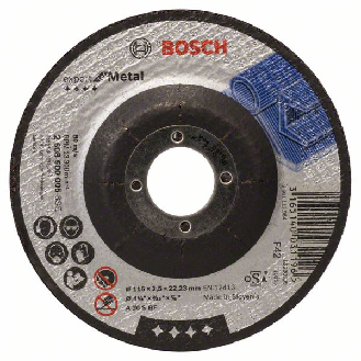 Bosch Trennscheibe gekrpft Expert for Metal A 30 S BF, 115 mm, 2,5 mm-Beschreibung lesen