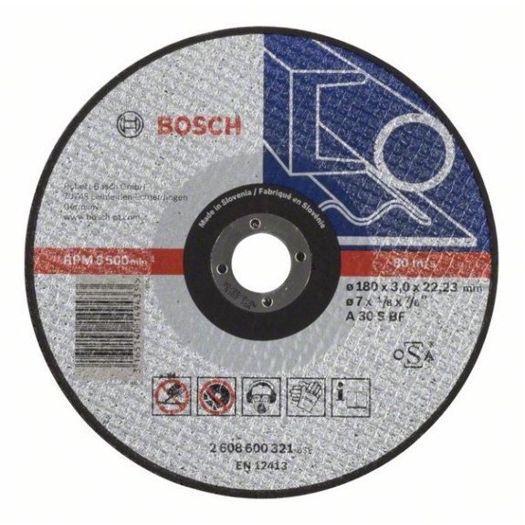Bosch Trennscheibe gerade Expert for Metal A 30 S BF, 180 mm, 3,0 mm-Beschreibung lesen