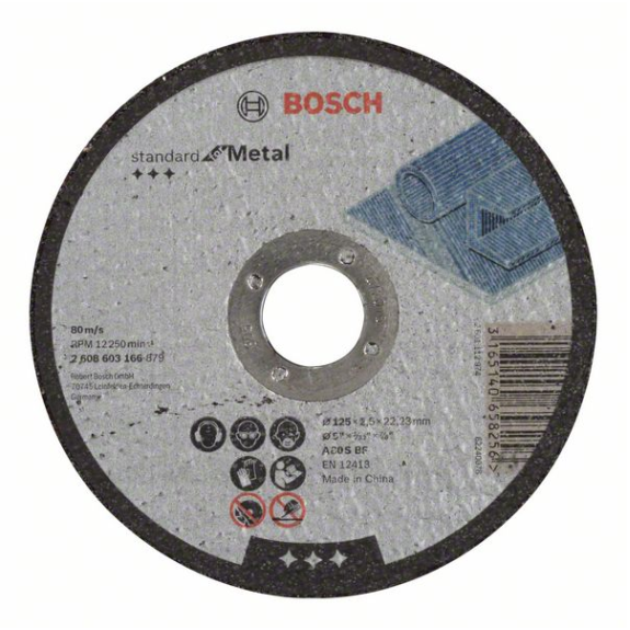 Bosch Trennscheibe gerade Standard for Metal A 30 S BF, 125 mm, 2,5 mm-Beschreibung lesen