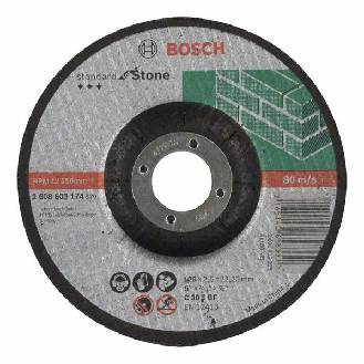 Bosch Trennscheibe gekrpft Standard for Stone C 30 S BF, 125 mm, 2,5 mm-Beschreibung lesen