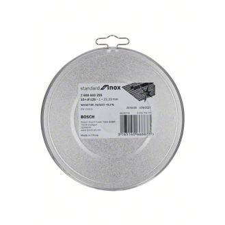 Bosch Trennscheibe gerade Standard for Inox - Rapido WA 60 T BF, 125 mm, 1,0 mm-Beschreibung lesen
