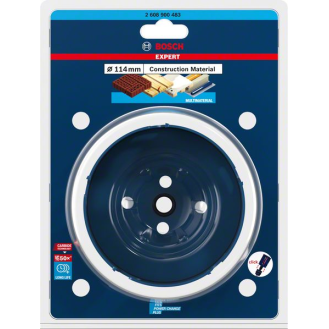 Bosch EXPERT Construction Material Lochsge, 114 x 60 mm. Fr Dreh- und-Beschreibung lesen