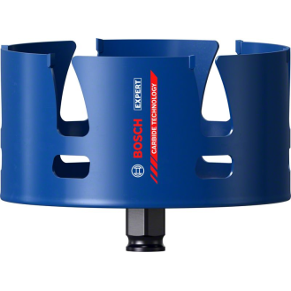 Bosch EXPERT Construction Material Lochsge, 121 x 60 mm. Fr Dreh- und-Beschreibung lesen