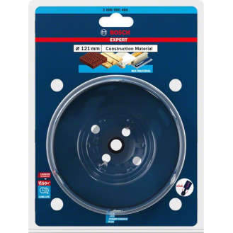 Bosch EXPERT Construction Material Lochsge, 121 x 60 mm. Fr Dreh- und-Beschreibung lesen