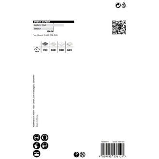 Bosch EXPERT Construction Material Lochsge, 54 x 60 mm. Fr Dreh- und-Beschreibung lesen