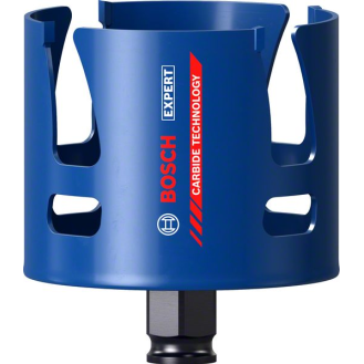 Bosch EXPERT Construction Material Lochsge, 80 x 60 mm. Fr Dreh- und-Beschreibung lesen