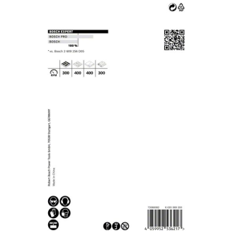 Bosch EXPERT Construction Material Lochsge, 80 x 60 mm. Fr Dreh- und-Beschreibung lesen