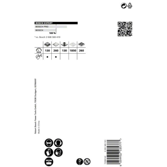 Bosch EXPERT Tough Material Lochsge, 65 x 60 mm. Fr Dreh- und Schlagbohrer-Beschreibung lesen