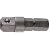 Wera 870/1 Werkzeugschaft (Verbindungsteil), 1/4" x 25 mm Wera 870/1 Werkzeugschaft (Verbindungsteil), 1/4" x 25 mm