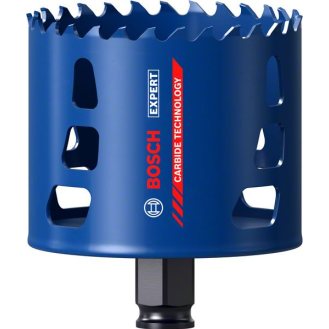 Bosch EXPERT Tough Material Lochsge, 80 x 60 mm. Fr Dreh- und Schlagbohrer-Beschreibung lesen