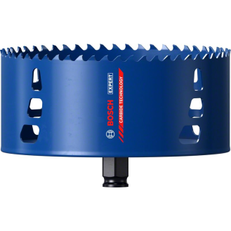 Bosch EXPERT Tough Material Lochsge, 152 x 60 mm. Fr Dreh- und Schlagbohrer-Beschreibung lesen