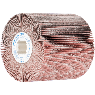 Pferd Fcherschleifwalze  100x100 Keilnut 19 mm A120 zum universellen Einsatz-Beschreibung lesen