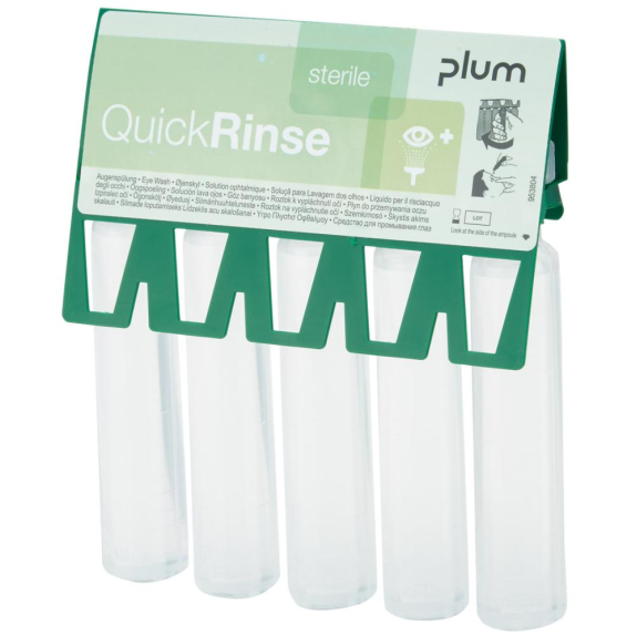 Plum Augenspülamp.Quick Rinse (Refill m. 5 Stück)-Beschreibung lesen