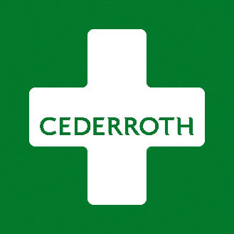 CEDERROTH Wandhalter für 2x500 ml Augenspülflasche-Beschreibung lesen
