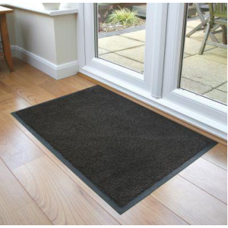 Coba Sauberlaufmatte COBAwash schwarz/blau B60xL85 cm-Beschreibung lesen
