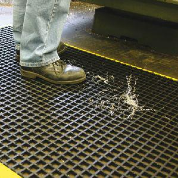 Ergonomische rutschfeste Arbeitsplatzmatte B120xL180 cm-Beschreibung lesen