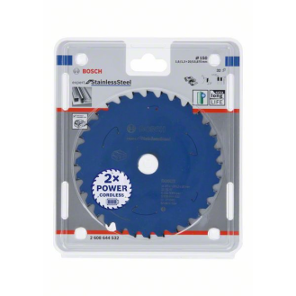 Bosch Akku-Kreissgeblatt Expert for Stainless Steel, 150 x 1,6/1,3 x 20, 32-Beschreibung lesen