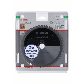 Bosch Akku-Kreissgeblatt Standard for Wood, 165 x 1,5/1 x 20, 48 Zhne-Beschreibung lesen