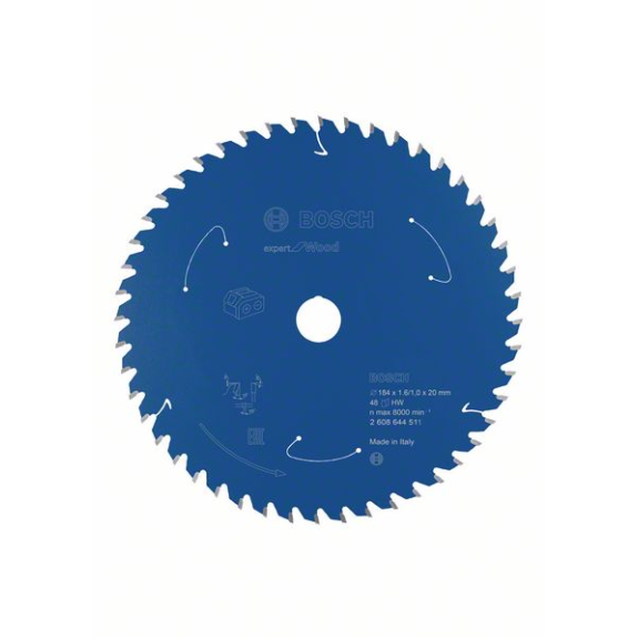 Bosch Akku-Kreissgeblatt Expert for Wood, 184 x 1,6/1 x 20, 48 Zhne-Beschreibung lesen