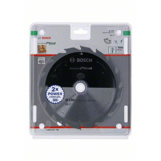 Bosch Akku-Kreissgeblatt Standard for Wood, 190 x 1,6/1,1 x 30, 16 Zhne-Beschreibung lesen