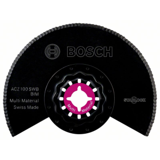 Bosch BIM Segmentwellenschliffmesser ACZ 100 SWB Starlock, 100 mm-Beschreibung lesen