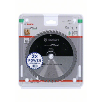 Bosch Akku-Kreissgeblatt Standard for Wood, 165 x 1,5/1 x 15,875, 48 Zhne-Beschreibung lesen
