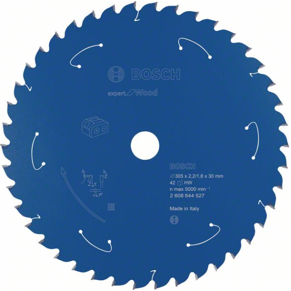 Bosch Akku-Kreissgeblatt Expert for Wood, 305 x 2,2/1,6 x 30, 42 Zhne-Beschreibung lesen