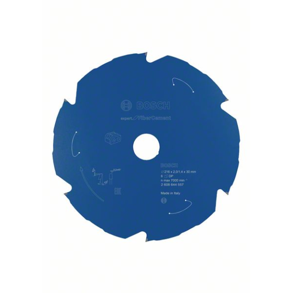 Bosch Akku-Kreissgeblatt Expert for Fibre Cement, 216 x 2/1,4 x 30, 6 Zhne-Beschreibung lesen