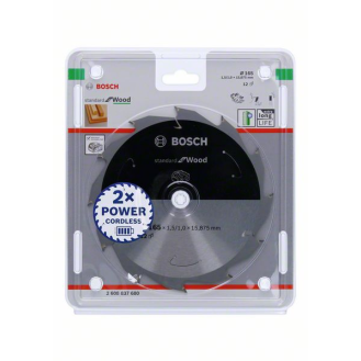 Bosch Akku-Kreissgeblatt Standard for Wood, 165 x 1,5/1 x 15,875, 12 Zhne-Beschreibung lesen