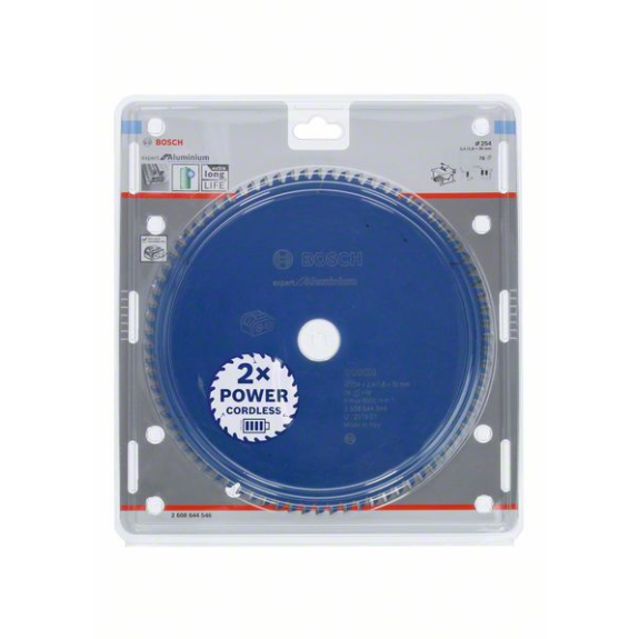 Kreissägeblatt für Aluminium 254 mm, 78 Zähne Kreissägeblatt für Aluminium 254 mm, 78 Zähne-Beschreibung lesen