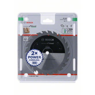Bosch Akku-Kreissgeblatt Standard for Wood, 140 x 1,5/1 x 10, 24 Zhne-Beschreibung lesen