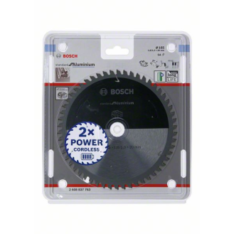 Bosch Akku-Kreissgeblatt Standard for Aluminium, 165 x 1,8/1,3 x 20, 54 Zhne-Beschreibung lesen