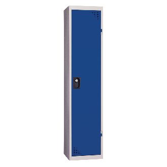 Vestiaire industrie salissante - En kit - Bleu - 1 colonne - Largeur 40cm PROVOST-Lire la description