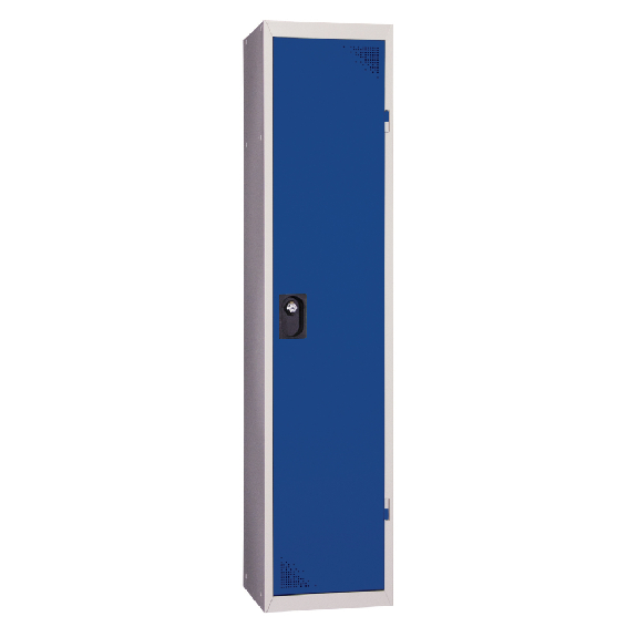 Vestiaire industrie salissante - En kit - Bleu - 1 colonne - Largeur 40cm PROVOST-Lire la description