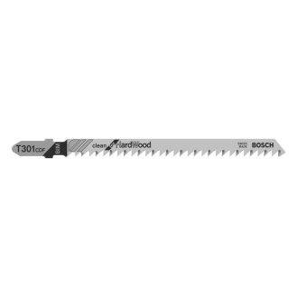 Bosch Stichsgeblatt T 301 CDF Clean for Hard Wood, 3er-Pack-Beschreibung lesen