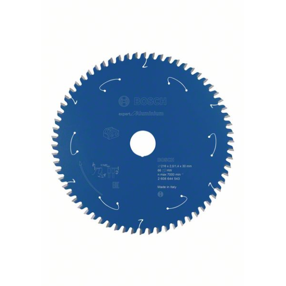 Bosch Akku-Kreissgeblatt Expert for Aluminium, 216 x 2/1,4 x 30, 66 Zhne-Beschreibung lesen