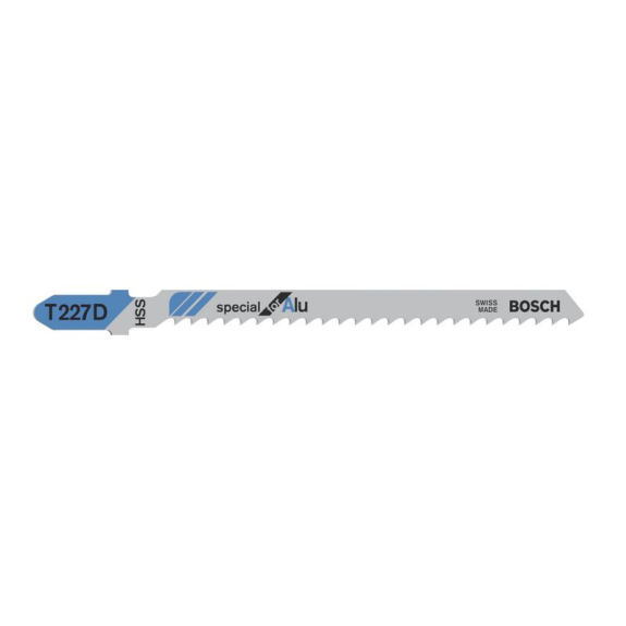 Bosch Stichsgeblatt T 227 D Special for Alu, 3er-Pack-Beschreibung lesen