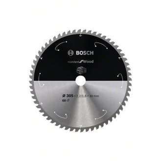 Bosch Kreissgeblatt Multimaterial, 305 x 2,2 / 1,6 x 30 mm, 60 Zhne-Beschreibung lesen