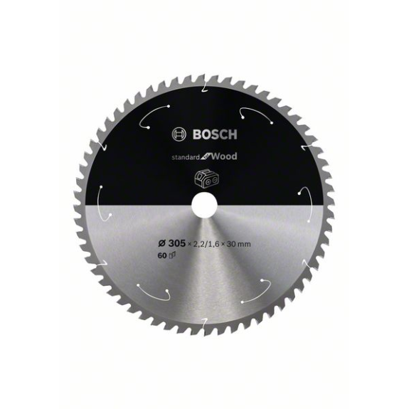 Bosch Kreissgeblatt Multimaterial, 305 x 2,2 / 1,6 x 30 mm, 60 Zhne-Beschreibung lesen