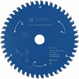 Bosch Akku-Kreissgeblatt Expert for Laminated Panel, 160 x 1,8/1,2 x 20, 48-Beschreibung lesen