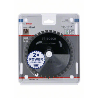Bosch Akku-Kreissgeblatt Standard for Steel, 160 x 1,6/1,2 x 20, 36 Zhne-Beschreibung lesen