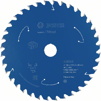 Bosch Akku-Kreissgeblatt Expert for Wood, 160 x 1,5/1 x 20, 36 Zhne-Beschreibung lesen