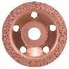 Hartmetalltopfscheibe, 115 x 22,23 mm, , flach