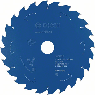 Bosch Akku-Kreissgeblatt Expert for Wood, 216 x 1,7/1,2 x 30, 24 Zhne,f.-Beschreibung lesen