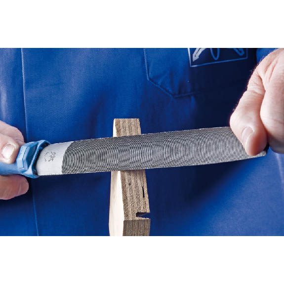 Pferd Kabinettfeile fr Holz Halbrund-Spitz 250mm Hieb 1 fr grobe Zerspanung-Beschreibung lesen