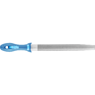Pferd Werkstattfeile mit Heft Halbrund-Spitz 300mm Hieb 3 fr bearbeitung-Beschreibung lesen