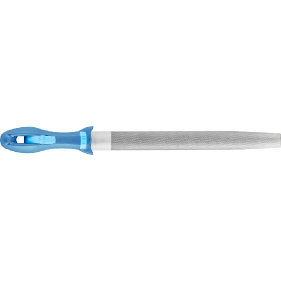 Pferd Werkstattfeile mit Heft Halbrund-Spitz 300mm Hieb 3 fr bearbeitung-Beschreibung lesen