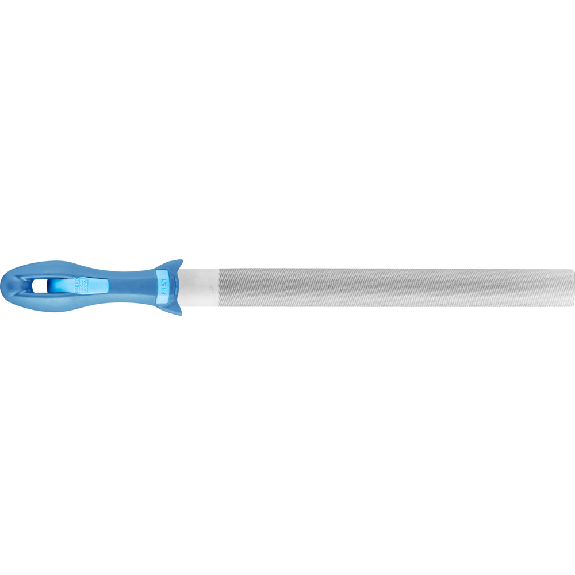 Pferd Werkstattfeile mit Heft Halbrund 300mm Hieb 1 fr grobe Zerspanung-Beschreibung lesen